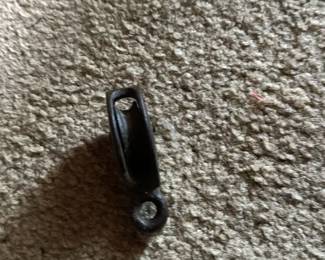 Antique Blacksmith Forged Iron Hinge Pintle