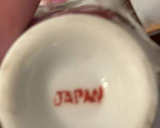 Vintage teacup and saucer set