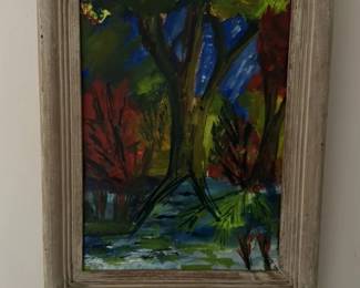 Abstract Landscape Painting