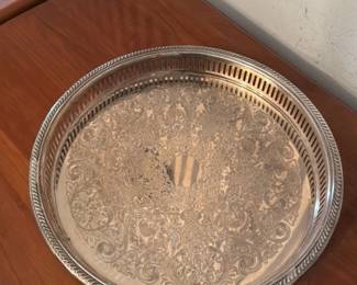 Victorian Silver Plated Tray