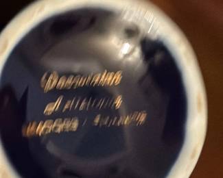 Porcelain Vase with Gilded Accents