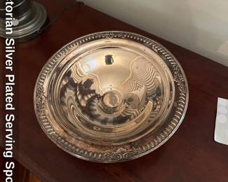 Victorian Silver Plated Footed Centerpiece Bowl