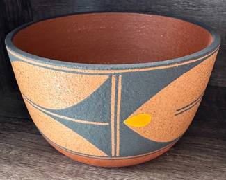 Ceramic pottery from Acoma, Laguna, Santa Ana, Santo Domingo, Taos