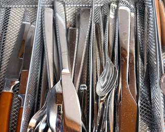 Assorted silverware