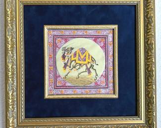 Paintings of elephant + camel