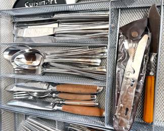 Assorted silverware