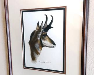 Elk painting