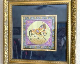 Paintings of elephant + camel