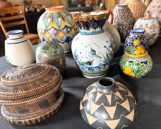 Ceramics from Tonala (including Jose Luis Cortez), Guanajuato + Mata Ortiz