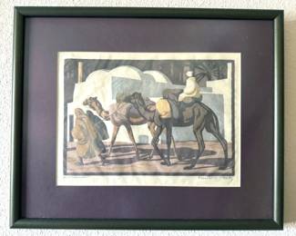 Camel painting