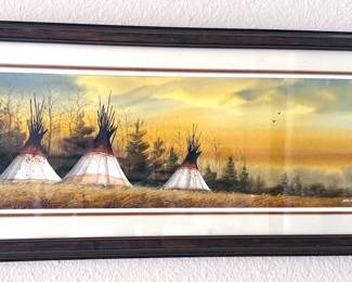Native American scene