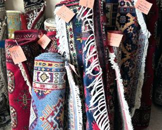 Rugs from Persia + Caucus region, assorted styles + sizes