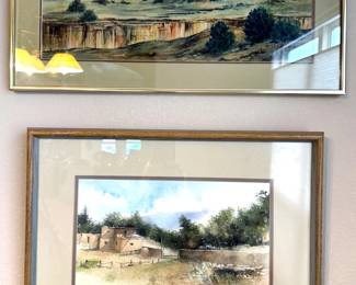 Southwest landscape paintings