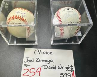 Signed Baseballs