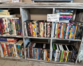 VHS and DVD 