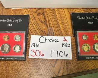 US Proof Set Coin s