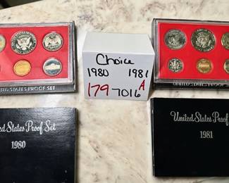 Proof Set Coins 