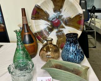 Vase and Glass Decor 