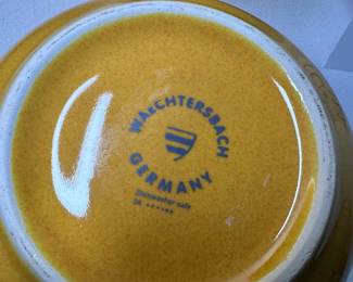 Wazchtersbach Germany Dishware