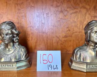 Beatrice and Dante Bust