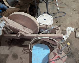 Antique wheel grinder/sharpener