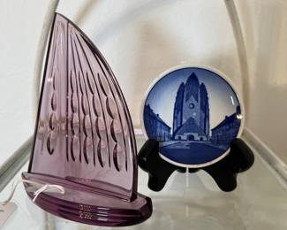 Waterford Crystal Sailboat