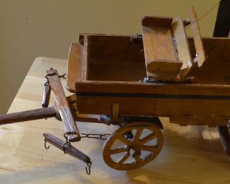 Vintage Wooden Wagon