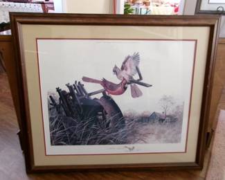 "COUNTRY CARDINAL" by Ralph McDonald #56/1000