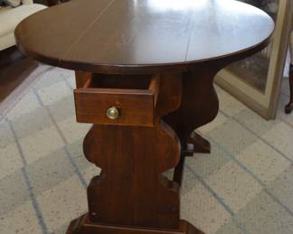 Very Antique Drop-Leaf Table