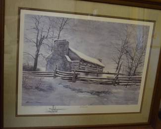 "OLD HICKORY'S CABIN" by Michael Sloan 48/100