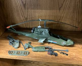 G.I. Joe Dragonfly Assault Helicopter & Accessories