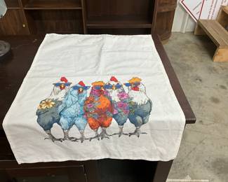 Chicken Decorated Towel