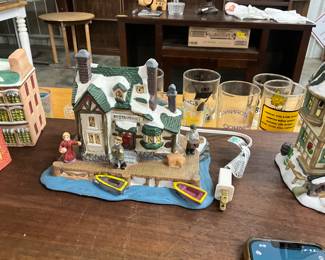 Carole Towne Christmas Village "Restaurant"