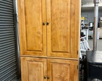 Wood Armoire