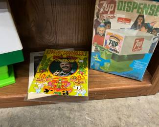 Archie Campbell's Joke Book - 7-UP Toy Soda Fountain