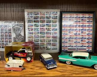 Assorted Die Cast Cars/Trucks - Sheet of Stamps Greetings from America - Remember the Disabled American Veterans Sheet of Stamps