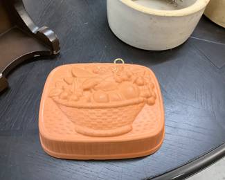 Terracotta Fruit Basket Mold Wall Hanging