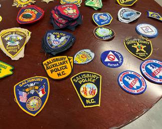 Assorted Patches - Medic, Police, Firemen, Security