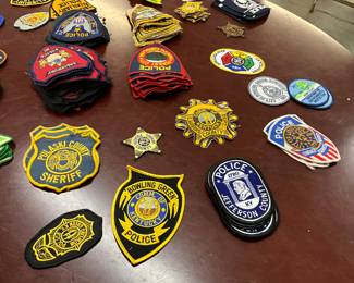 Assorted Police Patches