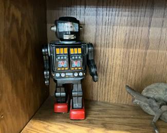 1960's Japan Horikawa Super Astronaut Robot Tin Toy