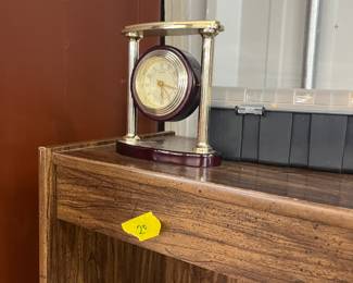 Paul Sebastian Desk or Mantel Clock