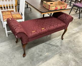 Upholstered Wood Bedroom Bench