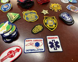 Assorted Patches for Police & EMT's