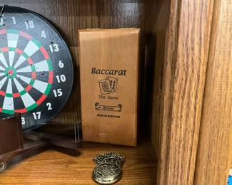Wooden Baccarat Box