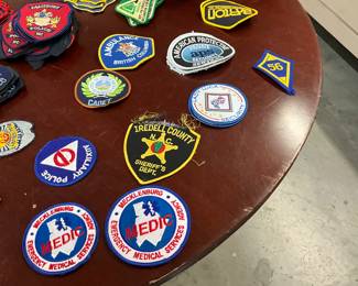 Assorted Patches - Medic, Police Security
