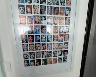 1 - Chris Burbach Celebrities Framed Print