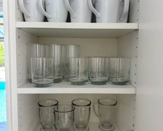 Misc Glassware (Coffee mugs, water glasses)