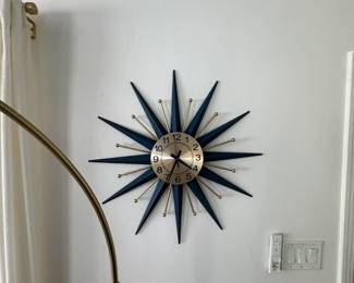 Mid Century Modern Amazon Clock