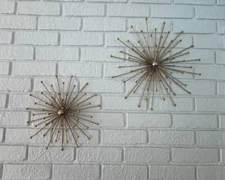 Deco Metal Star Wall Decor (set of 3)