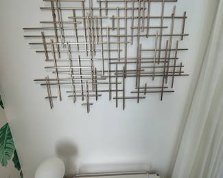 Mid-Century Metal Wall Décor